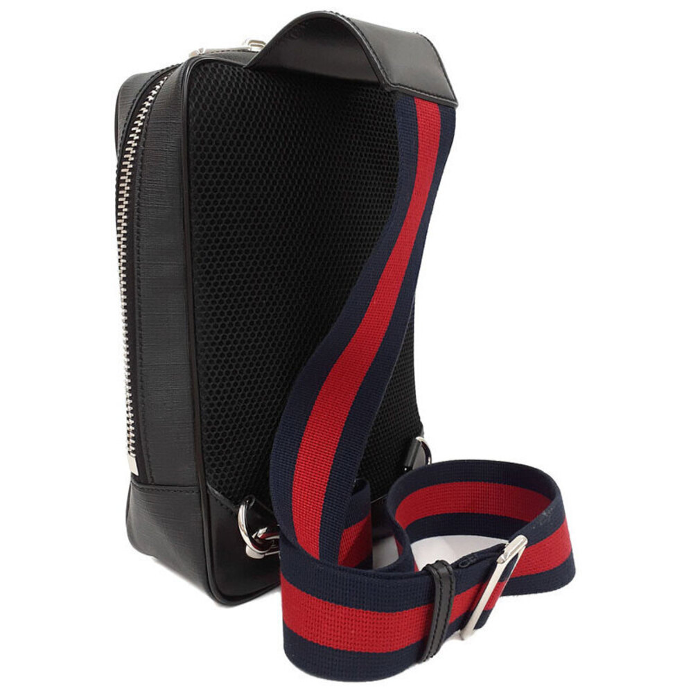 GUCCI Soft GG Supreme Sling Backpack Body Bag Black - Picture 2 of 9